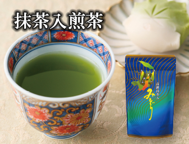 抹茶の入った煎茶、みどり、白折、玉露白折など